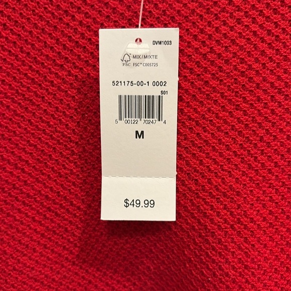 NEW! GAP - women’s Red Knit Sweater.  Size medium.  Red. - Picture 3 of 13